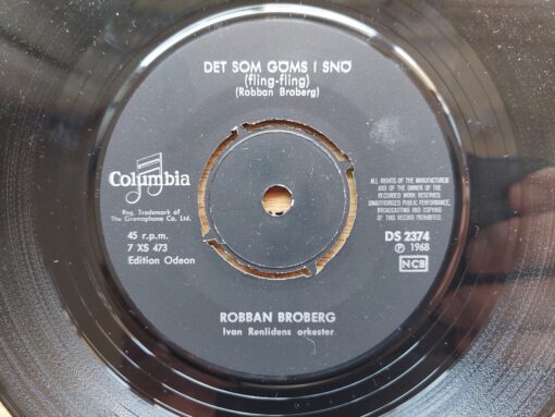 Robban Broberg – 1968 – Det Som Göms I Snö (Fling-Fling)