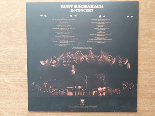 Burt Bacharach – 1974 – In Concert