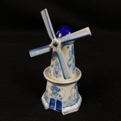 "Delft" keramikos vėjo malūno skulptūra