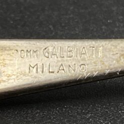 Sidabrinės “Galbiati Milano” cukraus žnyplės (Italija) l-9 cm