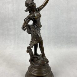 Bronzinė skulptūra 13x14x38 cm