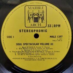 Unknown Artist – 1971 – Soul Spectacular Volume 3