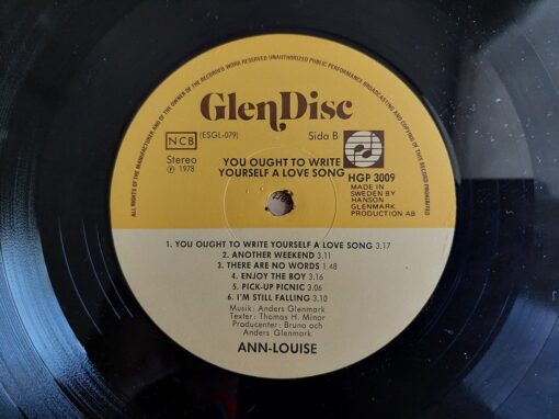 Ann-Louise – 1978 – You Ought To Write Yourself A Love Song