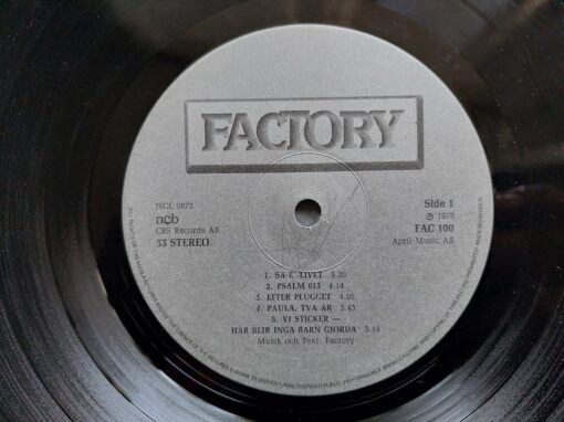 Factory – 1979 – Factory