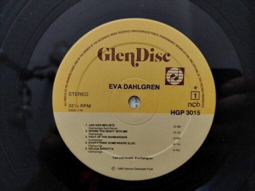 Eva Dahlgren – 1980 – Eva Dahlgren