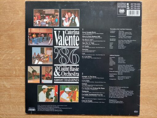 Caterina Valente – 1986 – Caterina Valente ’86 With Count Basie Orchestra
