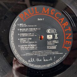 Paul McCartney – 1987 – All The Best