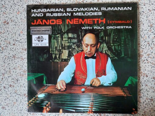 János Németh With Folk Orchestra – Hungarian, Slovakian, Rumanian And Russian Melodies