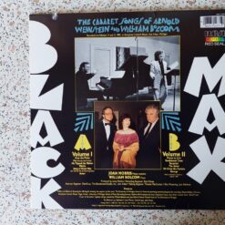 William Bolcom & Joan Morris – 1985 – Black Max (The Cabaret Songs Of Arnold Weinstein And William Bolcom)