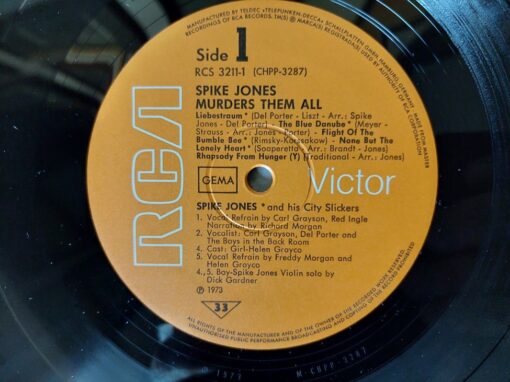 Spike Jones And His City Slickers – 1973 – Spike Jones Murders Them All