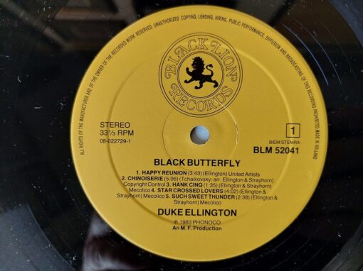 Duke Ellington – 1983 – Black Butterfly