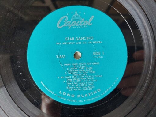 Ray Anthony And His Orchestra – 1958 – Star Dancing