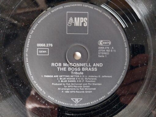 Rob McConnell & The Boss Brass – 1982 – Tribute