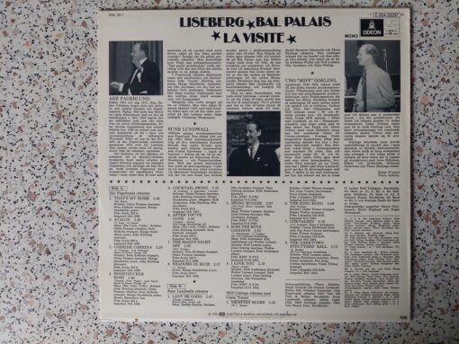 Åke Fagerlunds Orkester, Sune Lundwalls Orkester, Miff Görlings Orkester – 1976 – Liseberg, Bal Palais, La Visite