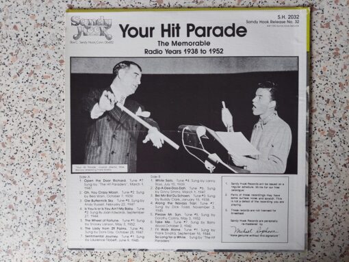 Various – 1980 – Your Hit Parade (The Memorable Radio Years 1938 To 1952)