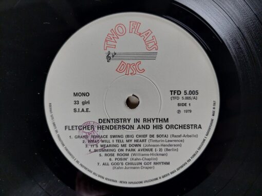 Chu Berry With Fletcher Henderson And Wingy Manone – 1979 – Dentistry In Rhythm Fillin’ Chu Gaps