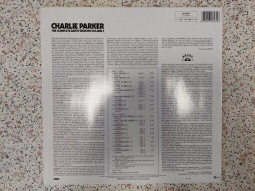 Charlie Parker – 1986 – The Complete Savoy Sessions Volume 4 (1947-1948)