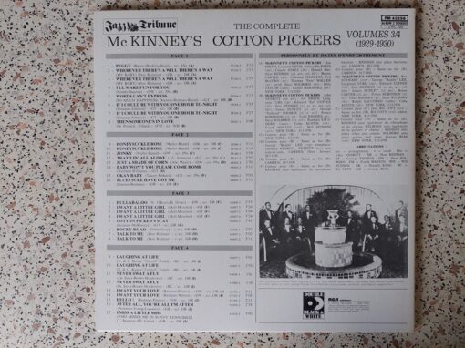 McKinney’s Cotton Pickers – 1981 – The Complete McKinney’s Cotton Pickers Volumes 3/4 (1929-1930)
