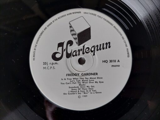 Freddie Gardner And The Swing Rhythm Boys – 1989 – Crown