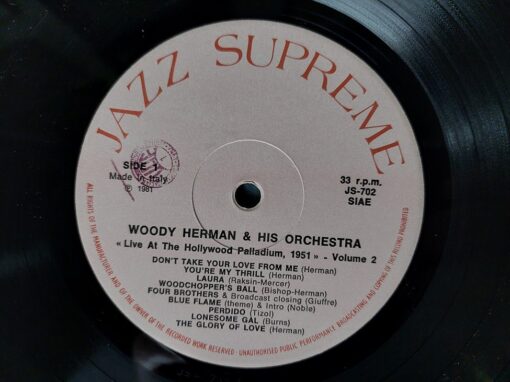 Woody Herman – 1981 – Live At The Hollywood Palladium 1951 Volume 2