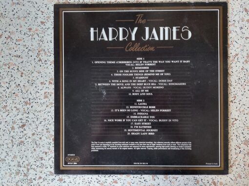 Harry James And His Orchestra – 1987 – Harry James – 20 Golden Greats