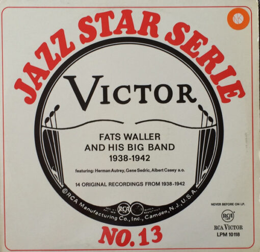 Fats Waller And His Big Band - 14 Original Recordings From 1938-1942