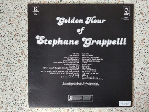 Stephane Grappelli – 1978 – Golden Hour Of Stephane Grappelli