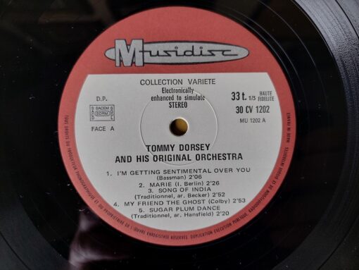 Tommy Dorsey And His Original Orchestra – 1971 – Presenting Tommy Dorsey And His Original Orchestra