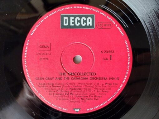 Glen Gray & The Casa Loma Orchestra – 1978 – 1939-1940