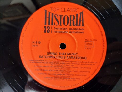 Louis Armstrong – 1970 – Swing That Music Satchmo