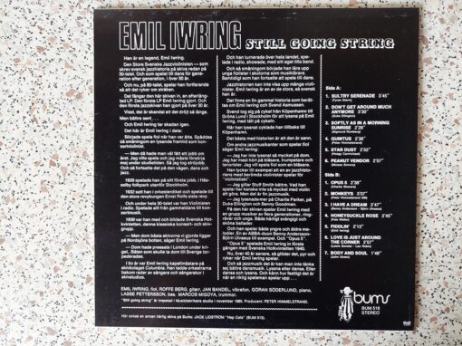 Emil Iwring – 1980 – Still Going String