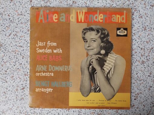 Alice Babs, Arne Domnerus’ Orchestra, Bengt Hallberg – 1959 – Alice And Wonderband