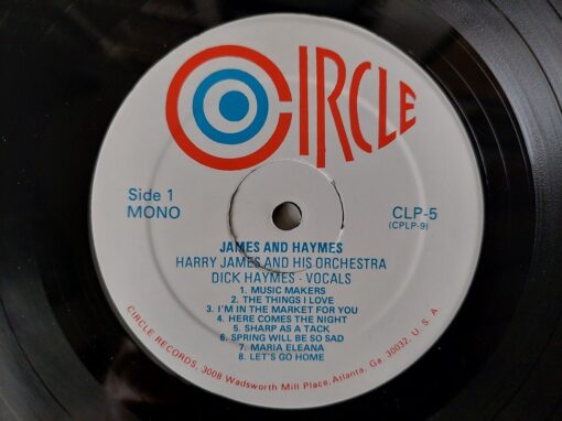 Harry James And His Orchestra / Dick Haymes – 1980 – James And Haymes