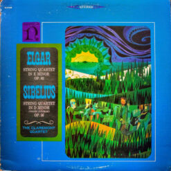 Elgar* / Sibelius - The Claremont Quartet - 1966 - String Quartet In E Minor Op. 83 / String Quartet In D Minor (Voces Intimae) Op. 56