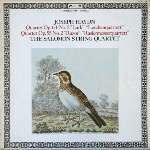 Joseph Haydn, The Salomon Quartet - 1985 - Quartet Op 64 No 5 "Lark" Quartet Op 55 No 2 "Razor"