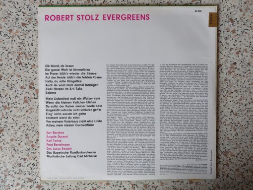 Robert Stolz – Robert Stolz Evergreens