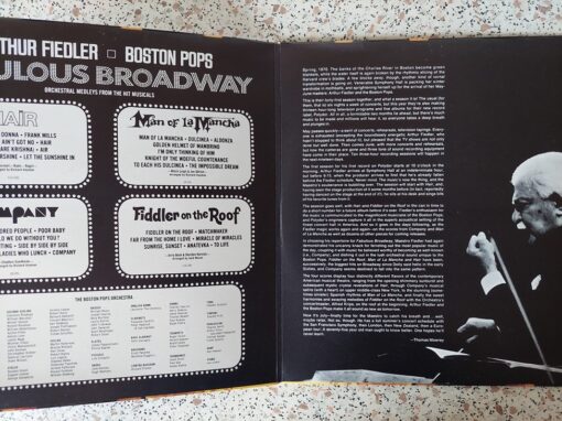 Arthur Fiedler • Boston Pops – 1970 – Fabulous Broadway