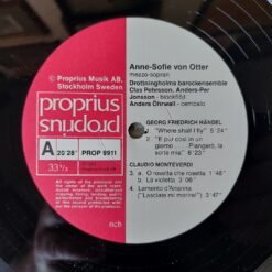 Anne Sofie Von Otter – 1983 – Händel, Monteverdi, Telemann