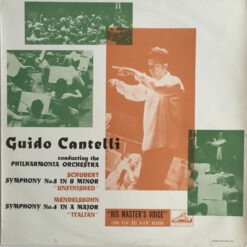 Guido Cantelli Conducting The Philharmonia Orchestra - Schubert: Symphony No. 8 In B Minor 