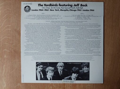 Yardbirds Featuring Jeff Beck, Chris Dreja, Jim McCarty, Paul Samwell-Smith, Keith Relf – 1975 – London 1964-1965 New York, Memphis, Chicago 1965 London 1966