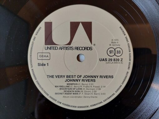 Johnny Rivers – 1975 – The Very Best Of Johnny Rivers