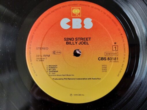 Billy Joel – 1978 – 52nd Street
