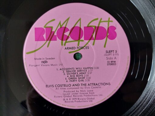 Elvis Costello And The Attractions – 1979 – Armed Forces