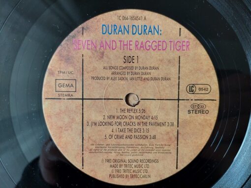 Duran Duran – 1983 – Seven And The Ragged Tiger