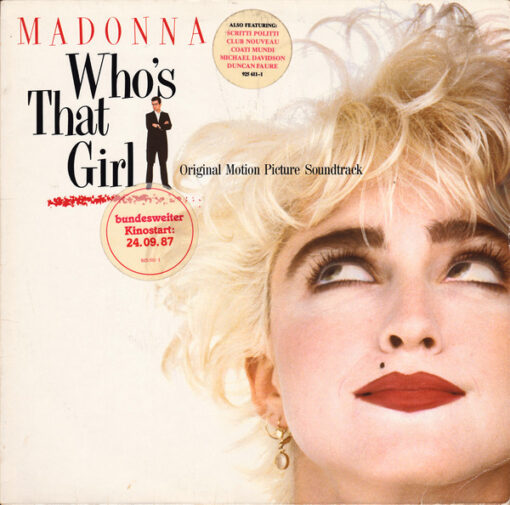 Madonna - 1987 - Who's That Girl (Original Motion Picture Soundtrack)