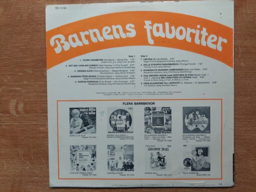 Various – 1972 – Barnens Favoriter