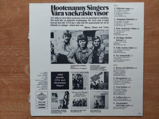 Hootenanny Singers – 1971 – Våra Vackraste Visor