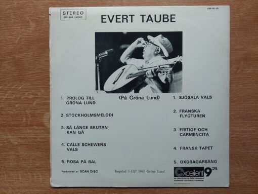 Evert Taube – 1970 – På Gröna Lund