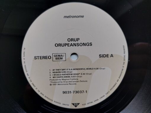 Orup – 1991 – Orupeansongs