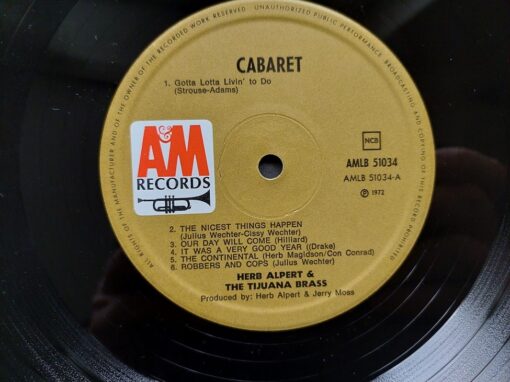 Herb Alpert & The Tijuana Brass – 1972 – Cabaret